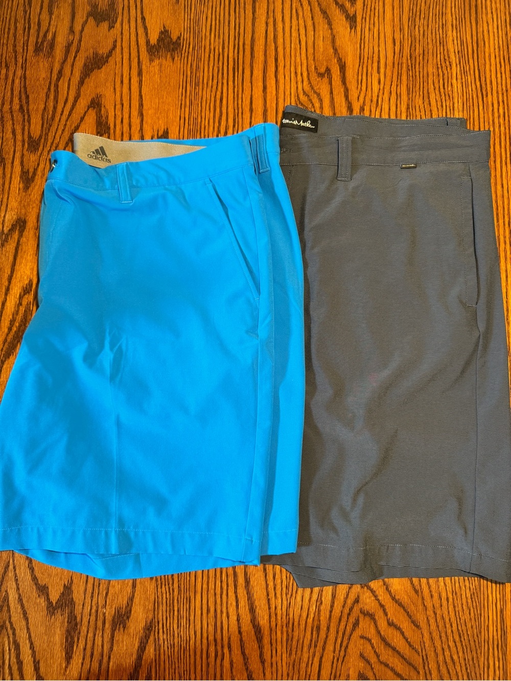 Adidas Men’s Blue Performance Golf Shorts & Travis Mathew Golf shorts lot